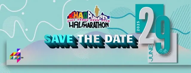 Khaopubpa Half Marathon's banner