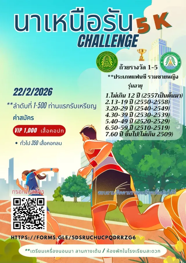 นาเหนือรัน Challenge 2026's banner